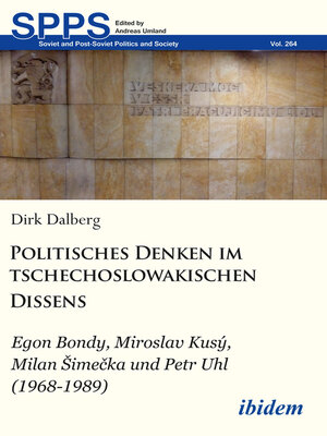 cover image of Politisches Denken im tschechoslowakischen Dissens